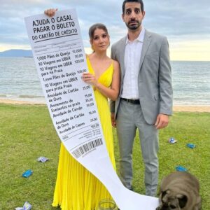 Ajuda cartão de crédito da noiva